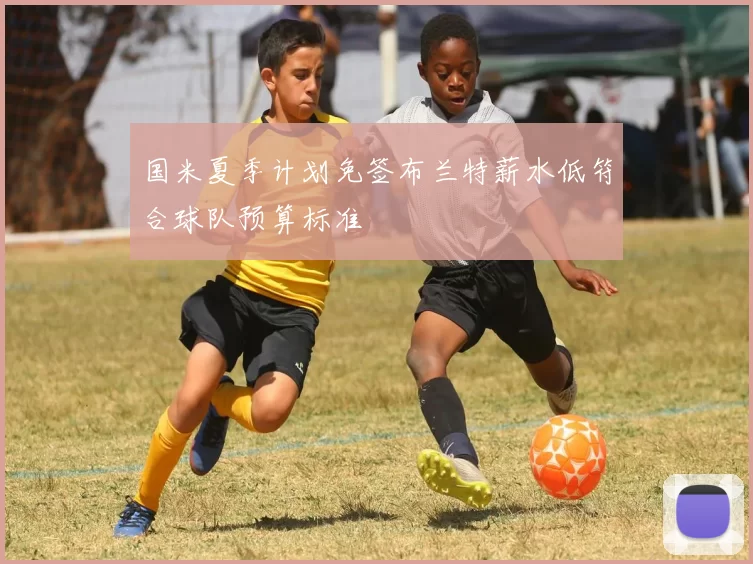 国米夏季计划免签布兰特薪水低符合球队预算标准